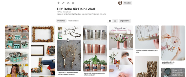 DIY Deko-Tipps für das Restaurant Ein Ausschnitt aus der Pinterest-Sammlung zum Thema DIY Restaurant-Deko-Tipps