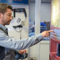 Kaffeevollautomat Firma Einsatzort Industrie