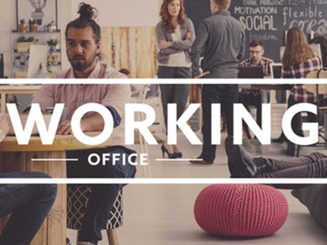 Ansicht eines Coworking-Spaces