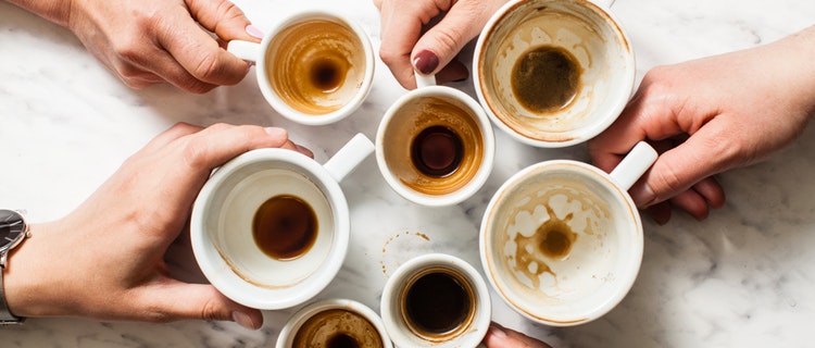 In welchen Jobs wird am meisten Kaffee getrunken?