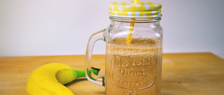 Kaffee-Bananen-Smoothie selber machen